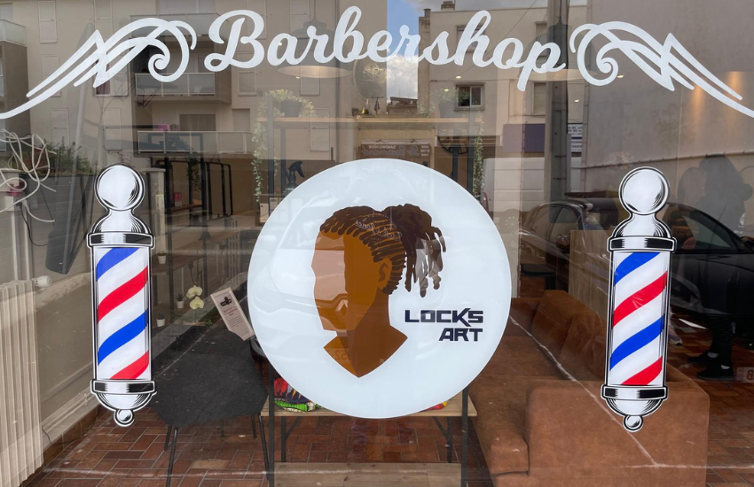 Image d'un stickers vitrine