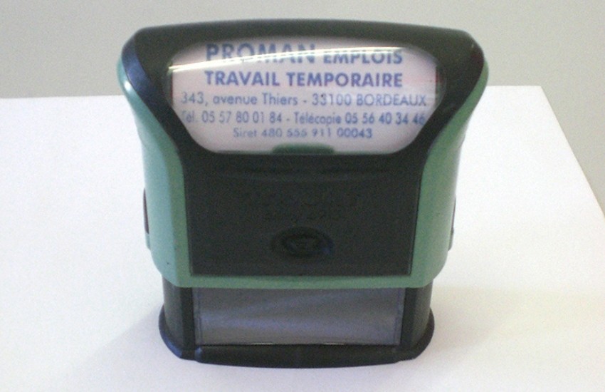 Photo d'un encreur marqueur personnalisé